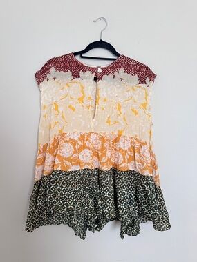 LIKE NEW Free People Gotta Have You Tiered Tunic